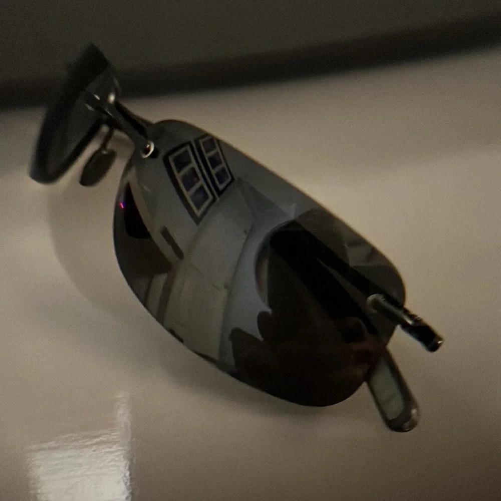 Nike Flexon Ashland Polarized Rimless Sunglasses with Case - AS IS